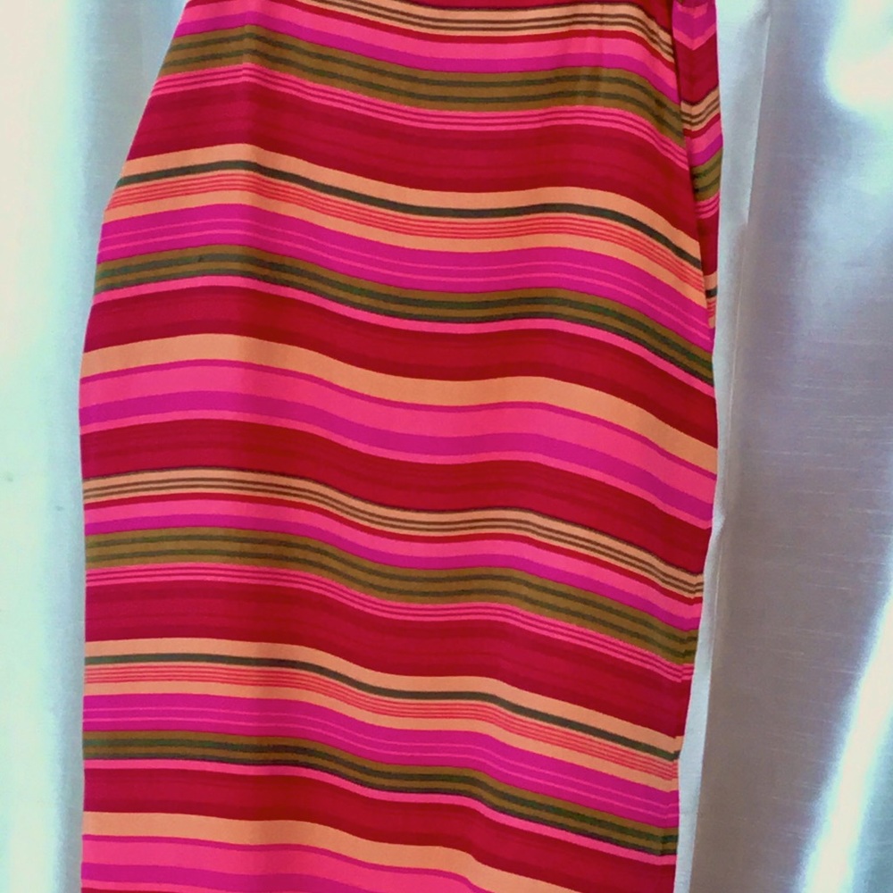 Tribeca Silk pencil skirt,12 petite